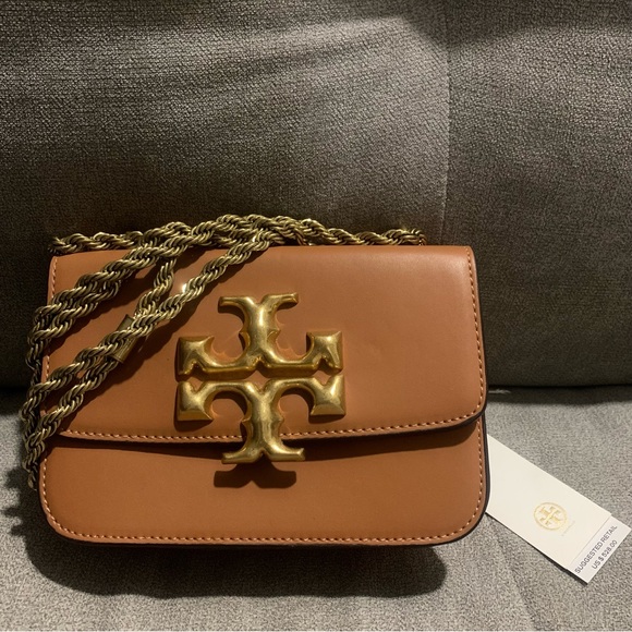 Tory Burch Eleanor Bag Tan Up For Sale - Picture 3 of 11